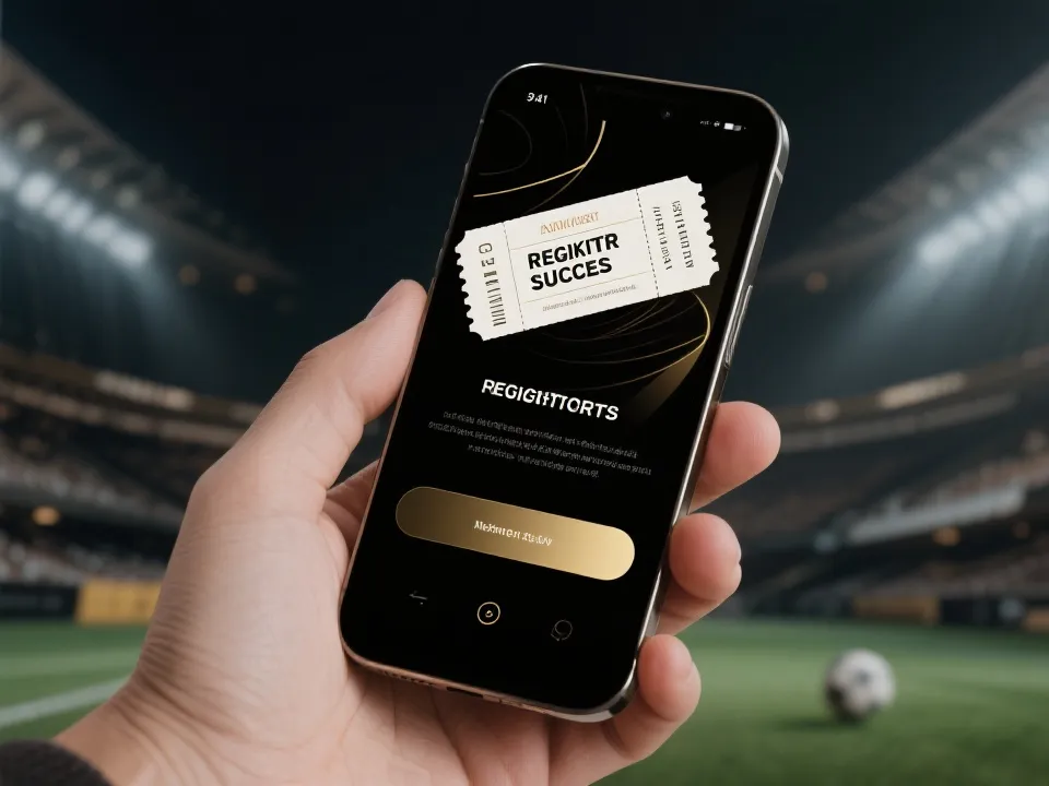 官方註冊完成示意圖