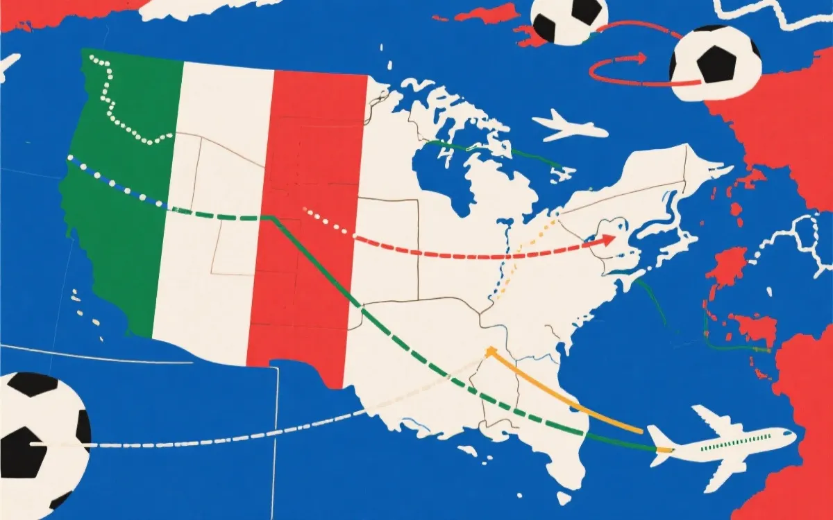 2026世界杯旅行攻略：一条主线玩转美加墨三国的跨城观赛行程范本